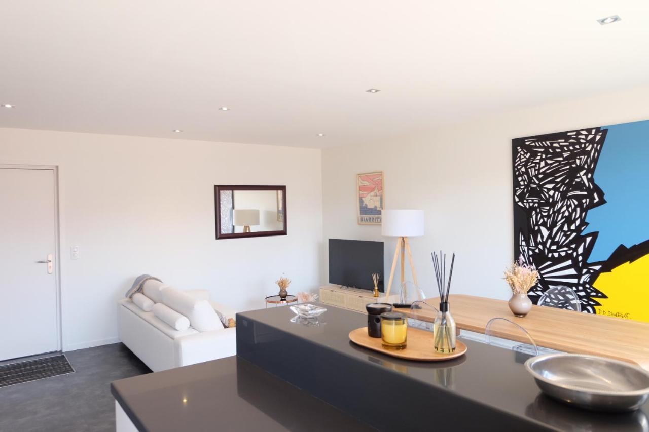 Magnifique Appartement, En Hyper Centre, Avec Terrasse Et Place De Parking Biarritz Dış mekan fotoğraf