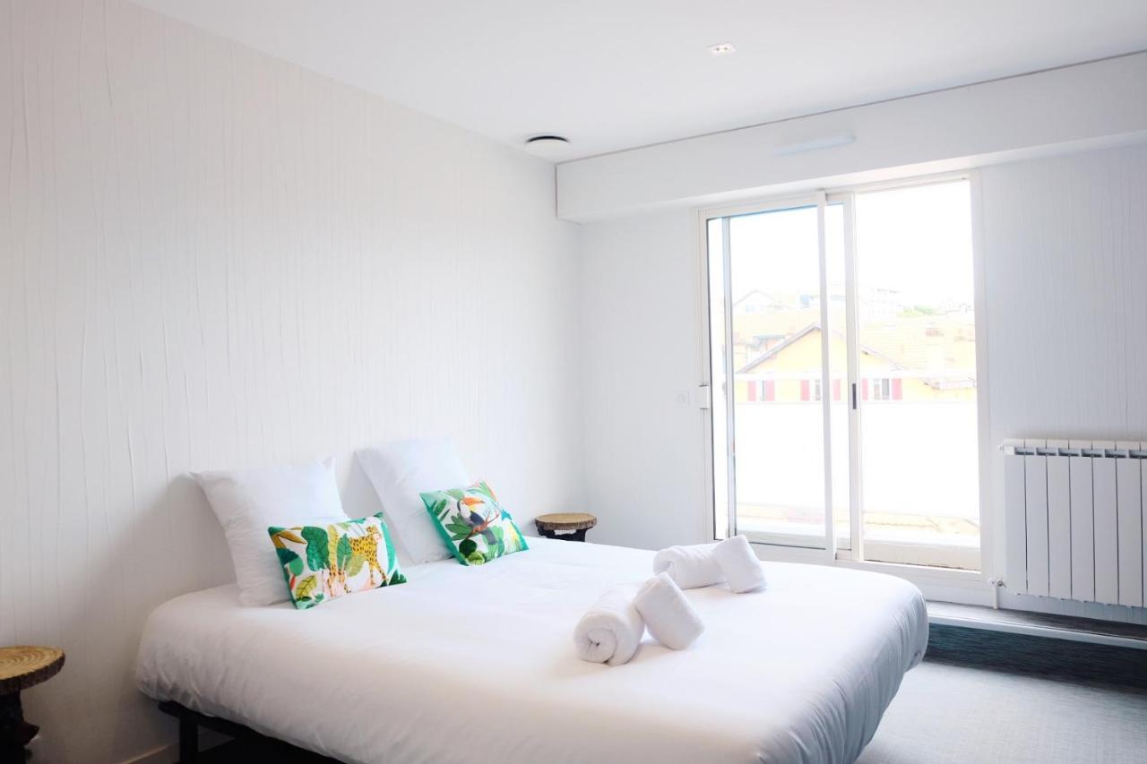 Magnifique Appartement, En Hyper Centre, Avec Terrasse Et Place De Parking Biarritz Dış mekan fotoğraf