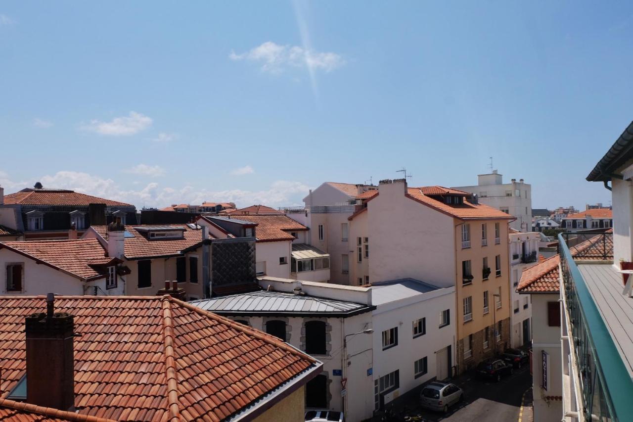 Magnifique Appartement, En Hyper Centre, Avec Terrasse Et Place De Parking Biarritz Dış mekan fotoğraf