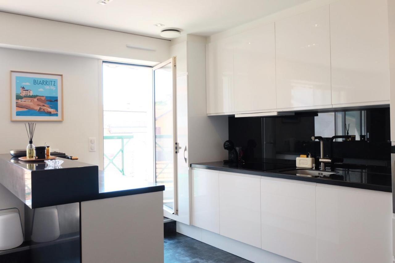 Magnifique Appartement, En Hyper Centre, Avec Terrasse Et Place De Parking Biarritz Dış mekan fotoğraf