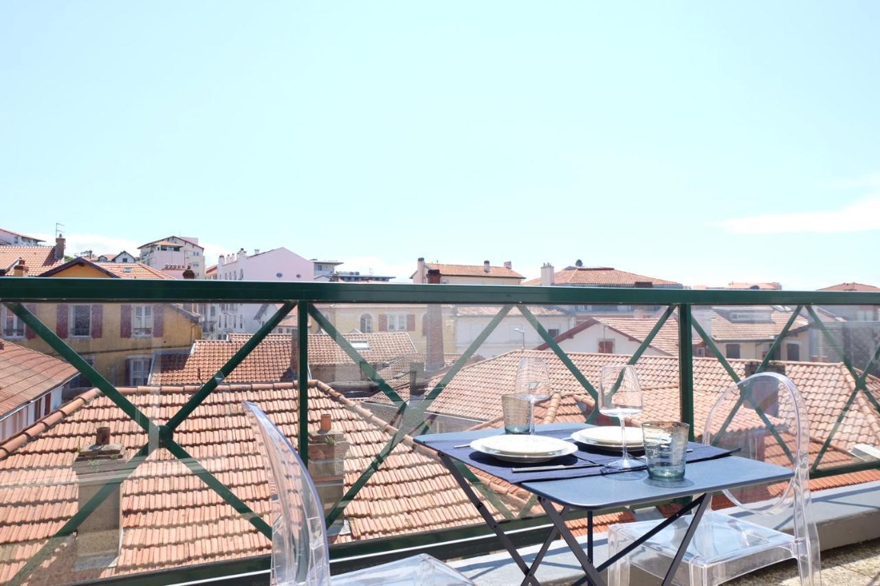 Magnifique Appartement, En Hyper Centre, Avec Terrasse Et Place De Parking Biarritz Dış mekan fotoğraf